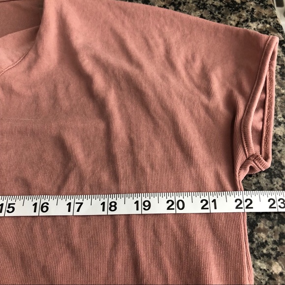 TBH Apparel Dusty Rose Dress Tunic Top Textured - Picture 8 of 8